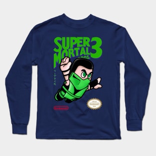 Super Mortal Bros. - Reptile Long Sleeve T-Shirt